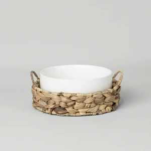 Straw Porselen 22,6x8,5 cm Sunum Kasesi