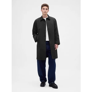 Erkek Siyah New Mac Trençkot