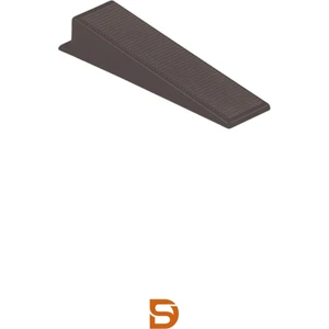 Sof Dekor Seramik Sabitleme Takozu Siyah (8-14MM) 100 Adet