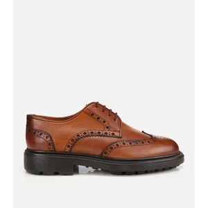 Erkek Deri Taba Rahat Klasik Ayakkabı