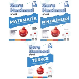 Nartest 6.sınıf Prestij Matematik, Fen Bilimleri, Türkçe Lgs Soru Hazinesi