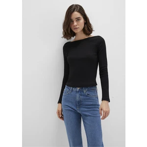 Uzun Kollu Siyah Basic Tişört 1613622-900