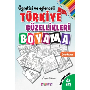 Türkiye Güzellikleri Boyama Kitabı