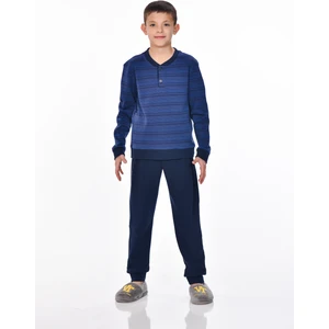 Mooncover Erkek Çocuk Mevsimlik Pamuklu Interlok Pijama Takımı