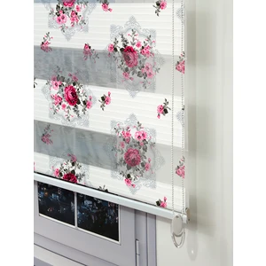  Çiçek Baskılı Zebra Perde - Dijital Baskılı Zebra Stor Perde