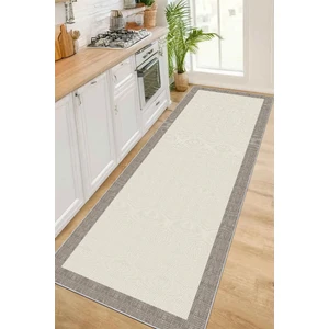 Bazaar Forum Pamuk Taban Dijital Baskı Kaymaz Tüy Dökmeyen Makinada Yıkanabilir Salon Halısı Mutfak Halısı