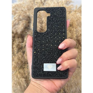 Infinix Hot 50 Pro Plus Uyumlu Kılıf Kamera Koruma Çıkıntılı Parlak Taşlı Şık Görünümlü Lüx Kapak