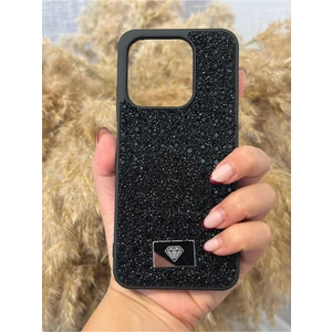 Infinix Hot 50I - Infinix Smart 9 Uyumlu Kamera Korumalı Parlak Taşlı Şık Görünümlü Lüx Kapak