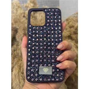 Xiaomi Redmi 12 Uyumlu Kılıf Kamera Koruma Çıkıntılı Parlak Taşlı Şık Görünümlü Lüx Kapak