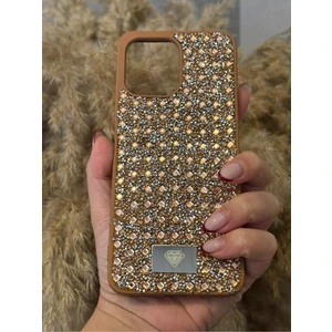 Xiaomi Redmi 12 Uyumlu Kılıf Kamera Koruma Çıkıntılı Parlak Taşlı Şık Görünümlü Lüx Kapak