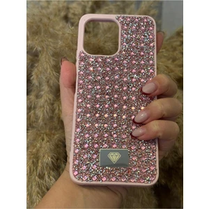 Xiaomi Redmi 12 Uyumlu Kılıf Kamera Koruma Çıkıntılı Parlak Taşlı Şık Görünümlü Lüx Kapak