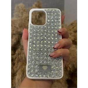 Xiaomi Redmi 12 Uyumlu Kılıf Kamera Koruma Çıkıntılı Parlak Taşlı Şık Görünümlü Lüx Kapak