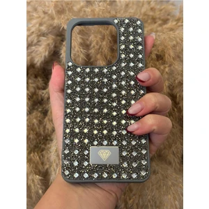 Tecno Spark Go 2024 Uyumlu Kılıf Kamera Koruma Çıkıntılı Parlak Taşlı Şık Görünümlü Lüx Kapak