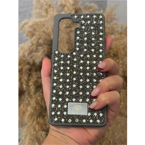 Infinix Hot 50 Pro Plus Uyumlu Kılıf Kamera Koruma Çıkıntılı Parlak Taşlı Şık Görünümlü Lüx Kapak