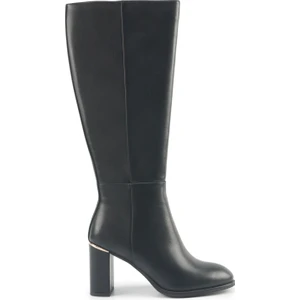 Nine West Ortega 5pr Siyah Kadın Topuklu Çizme