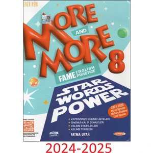 2024-2025 Kurmay Elt More More Star Words Power