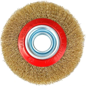 Fixonic Eratool ERA10004 150MM Daire Fırça Sarı Telli
