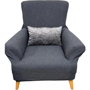 Koltuk Örtüsü Koltuk Kılıfı Streç Lastikli Esnek Yıkanabilir Pamuklu Jakarlı Desen Tekli(Tek Adet)