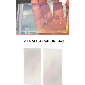 Şeffaf Sabun Bazı 2 Kg- Yüksek Miktarda Gliserin Içerir