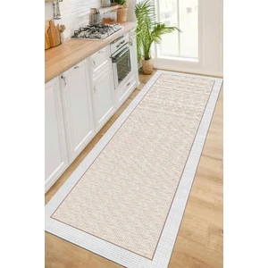 Bazaar Forum Pamuk Taban Dijital Baskı Kaymaz Tüy Dökmeyen Makinada Yıkanabilir Salon Halısı Mutfak Halısı