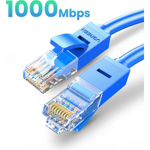 Cat 6 U/utp Lan Ethernet Kablosu, 1 Metre, Mavi, 11201