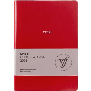 Victoria's Journals Smyth 2026 Günlük Ajanda A5 (14x21cm) Esnek Kapak Ivory 80 gr.