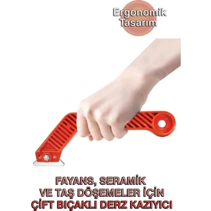 Derz Kazıyıcı - Çift Bıçaklı