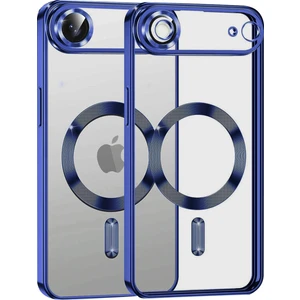 Apple iPhone 17 Air Için Magsafe ile Uyumlu Kılıf Kamera Lensli Korumalı Şeffaf Silikon Kapak