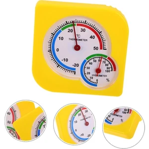 Termometre Mini Iç-Dış Mekan Sıcaklık ve Nem Ölçer Çok Fonksiyonlu Termometre