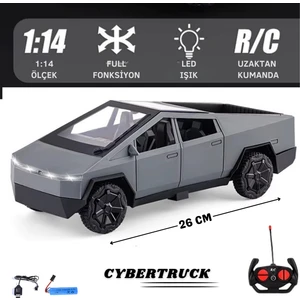 Oyuncak Uzaktan Kumandalı 1:14 Ölçek Şarjlı Tsl Pick Up Model Araba 500 Mah Batarya 26 cm
