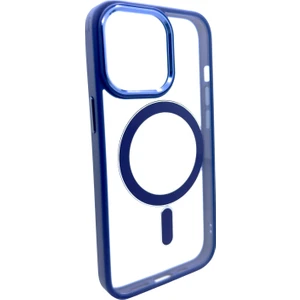 Iphone 14 Pro Uyumlu Magsafe Kılıf Metal Kamera Metal Tuşlu Kapak