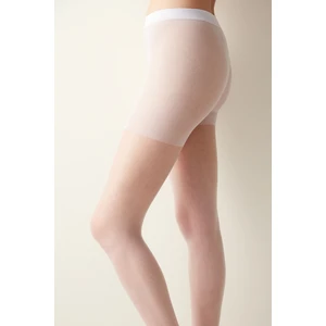 Beyaz Fashion Fit 15 Külotlu Çorap