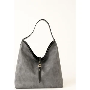 Lüks Süet Salaş Omuz Çantası Dilli