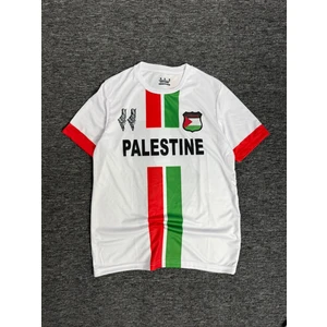 Filistin Palestıne Özel Tasarım Beyaz Forma