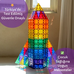 108 Parçalı Manyetik Yapı Seti