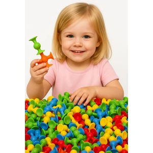 Vakum Molekül 25 Parça Eğitici Stem Eğitimi Uyumlu  Yapı Oyuncak Seti yapışkan