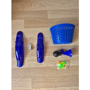 16-20 Jant Uyumlu Aksesuar Seti (Çamurluk +Ön Sepet+ Korna+ Jant Süsü)