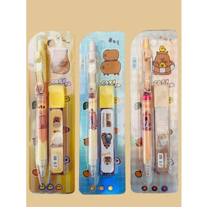 Capybara Kapibara 0.7 Uçlu Kalem Seti Uç Hediyeli 1 Adet (T-361)