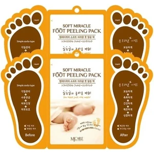 Miracle Foot Peeling Pack - Mjcare Çorap Tipi Ayak Peeling Maskesi 2'li