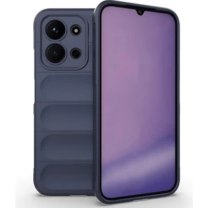 Xiaomi Redmi 15C Uyumlu Kılıf Esnek Tpu Oyuklu Arka Yüzey Tasarımlı Silikon Kapak