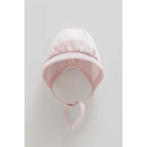 Mıddle Castle Irfır Detaylı Kadife Şapka - Caramell  - SPK2149 - Pudra - 3 - 6 Ay - SPK2149-PUDRA-3 - 6 Ay Pudra