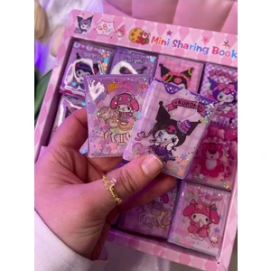 Kuromi My Melody Sanrio 1 Adet Mini Sulu Defter Stickerlı Defter