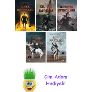 Bernard Cornwell 5 Kitap Seti + Çim Adam Hediye