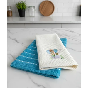 Vianna 2'li %100 Pamuk Mutfak Havlu Seti - 45 x 65 cm