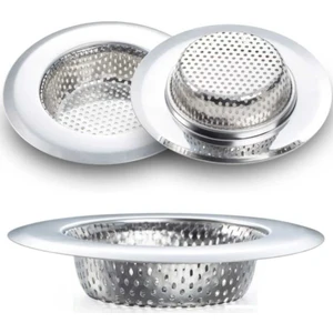 Çelik Lavabo Süzgeci (11,5 Cm) Çelik 1 Parça