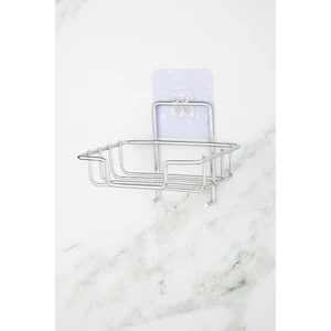 Yapışkanlı Kancalı Dekoratif Sabunluk – Pratik Banyo Organizeri Katı Sabunluk