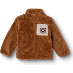 Hellobaby Erkek Bebek Woodland Boy 2 Hırka Wellsoft Dik Yaka Uzun Kol