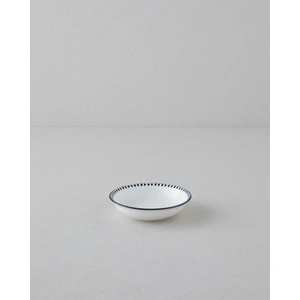 Black Dots Porselen Çerezlik 11 cm Siyah - Beyaz