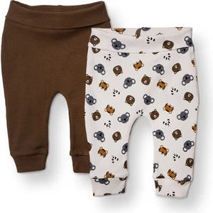 Hellobaby Erkek Bebek Yenidoğan 2li Patiksiz Alt Interlok Patiksiz Paça