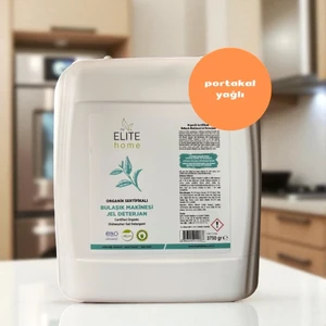 The Elite Home Organik Sertifikalı Jel Bulaşık Makinesi Deterjanı 3.750 gr Portakal